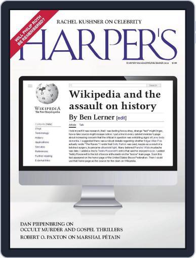 Harper's December 1st, 2023 Digital Back Issue Cover