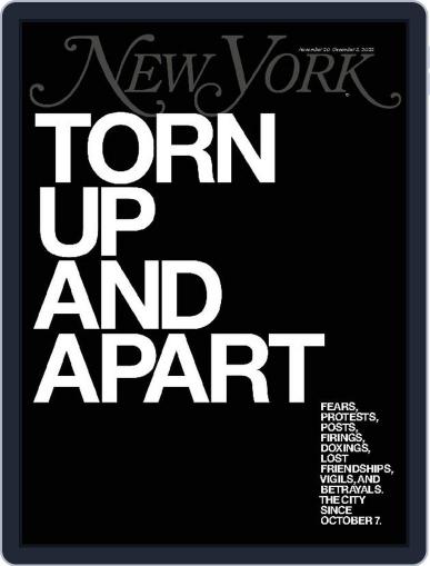 New York November 20th, 2023 Digital Back Issue Cover