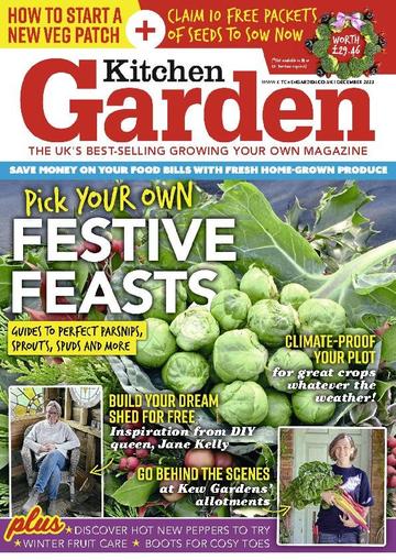 Kitchen Garden December 1st, 2023 Digital Back Issue Cover