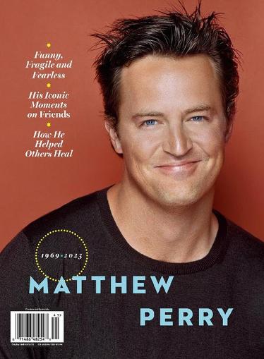 Matthew Perry 1969-2023 November 15th, 2023 Digital Back Issue Cover