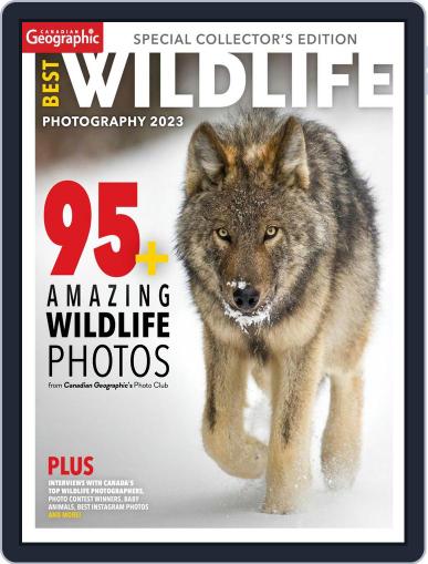 Canadian Geographic Best of Wildlife Photography 2023 Digital Back Issue Cover