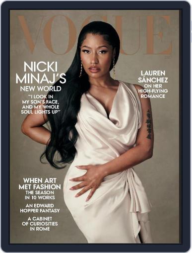 Vogue December 1st, 2023 Digital Back Issue Cover
