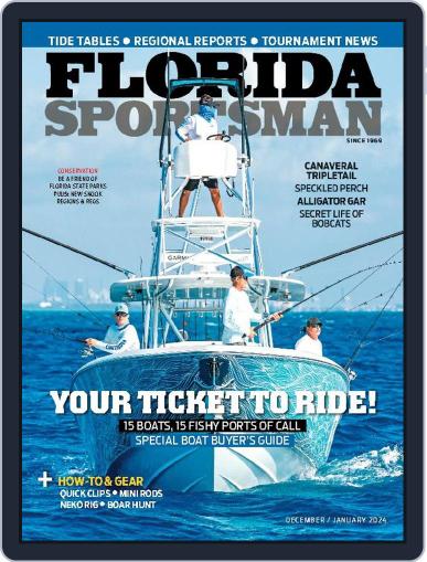 Florida Sportsman December 1st, 2023 Digital Back Issue Cover