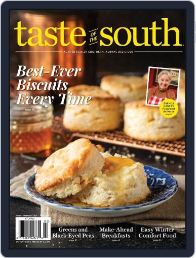 Taste of the South January 1st, 2024 Digital Back Issue Cover