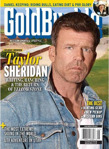 Gold Buckle - Taylor Sheridan (Vol. 1 / No. 4) November 3rd, 2023 Digital Back Issue Cover