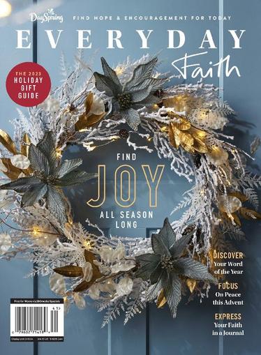 Everyday Faith Winter 2023 November 15th, 2023 Digital Back Issue Cover