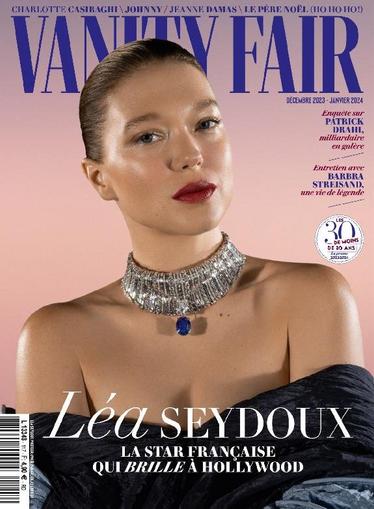 Vanity Fair France December 1st, 2023 Digital Back Issue Cover