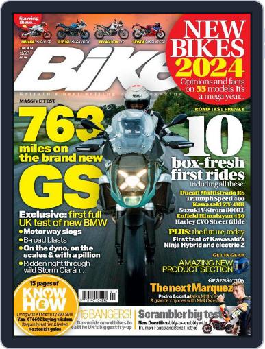 BIKE United Kingdom January 1st, 2024 Digital Back Issue Cover