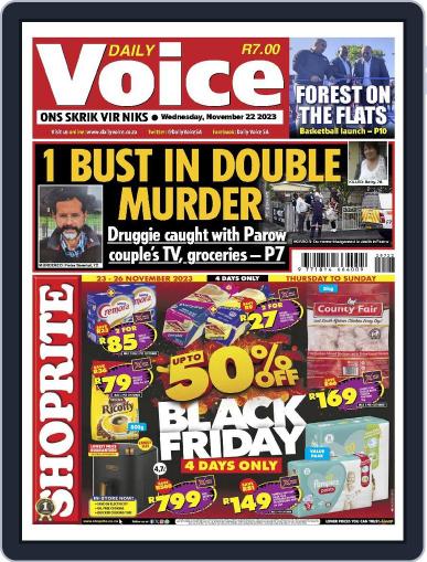 Daily Voice November 22nd, 2023 Digital Back Issue Cover