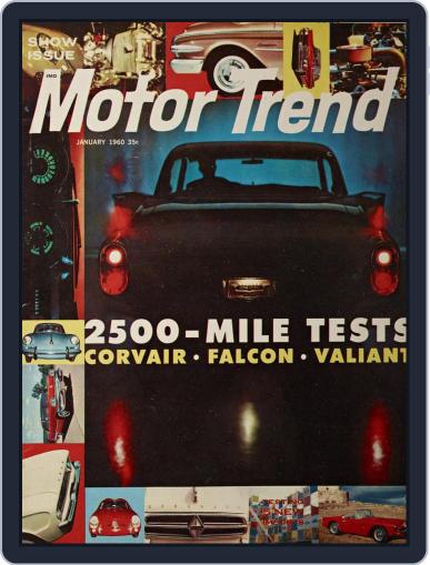 MotorTrend January 1st, 1960 Digital Back Issue Cover