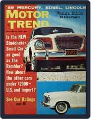 MotorTrend (Digital) Subscription                    December 1st, 1958 Issue