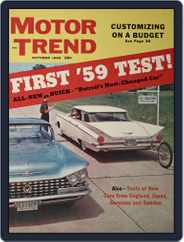 MotorTrend (Digital) Subscription                    October 1st, 1958 Issue
