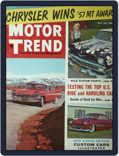 MotorTrend May 1st, 1957 Digital Back Issue Cover