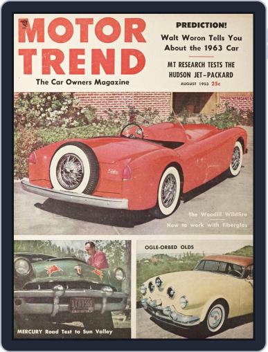 MotorTrend August 1st, 1953 Digital Back Issue Cover