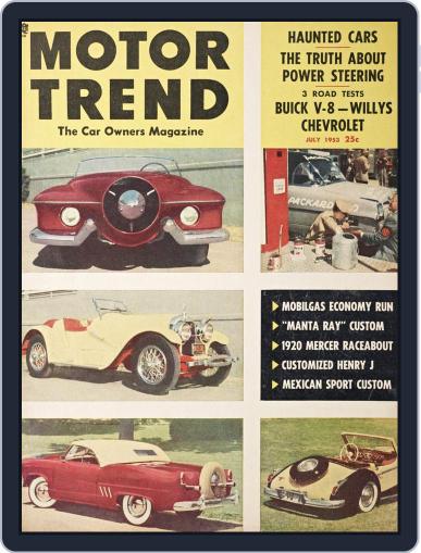 MotorTrend July 1st, 1953 Digital Back Issue Cover