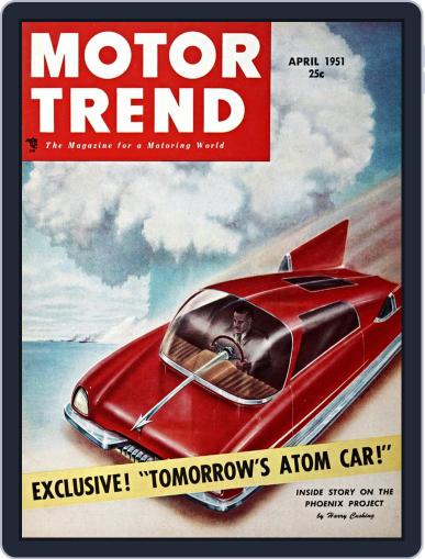 MotorTrend April 1st, 1951 Digital Back Issue Cover