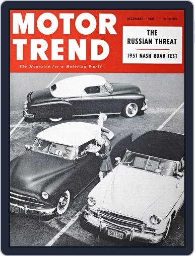 MotorTrend December 1st, 1950 Digital Back Issue Cover