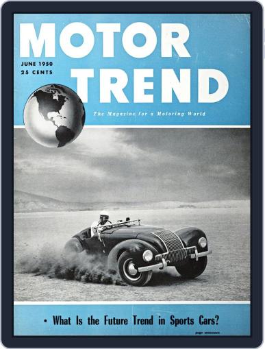 MotorTrend June 1st, 1950 Digital Back Issue Cover