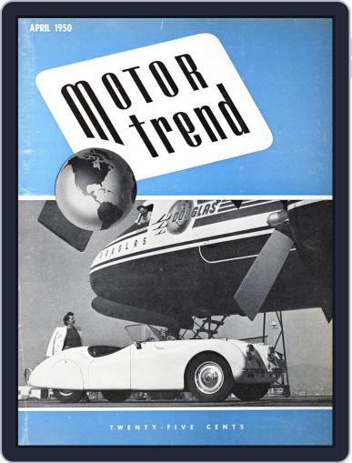 MotorTrend April 1st, 1950 Digital Back Issue Cover