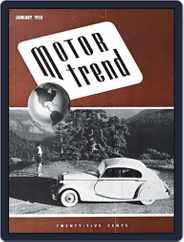 MotorTrend (Digital) Subscription                    January 1st, 1950 Issue