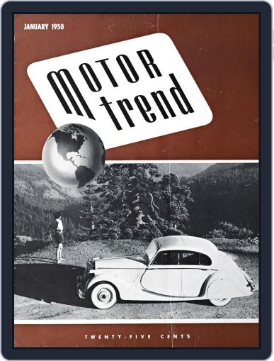 MotorTrend January 1st, 1950 Digital Back Issue Cover