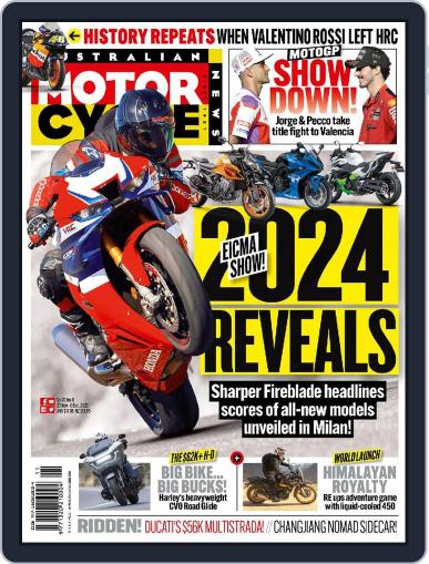 Australian Motorcycle News November 23rd, 2023 Digital Back Issue Cover