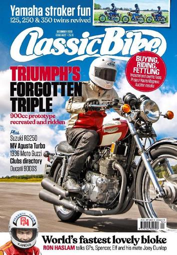 Classic Bike November 22nd, 2023 Digital Back Issue Cover