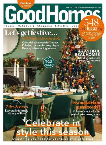 Good Homes December 1st, 2023 Digital Back Issue Cover