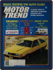 MotorTrend (Digital) Subscription                    March 1st, 1980 Issue