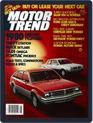 MotorTrend (Digital) Subscription                    May 1st, 1979 Issue