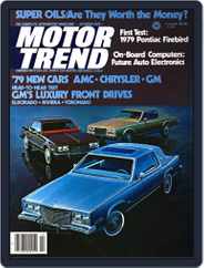MotorTrend (Digital) Subscription                    October 1st, 1978 Issue