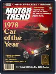 MotorTrend (Digital) Subscription                    February 1st, 1978 Issue