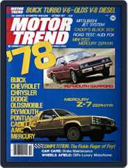 MotorTrend (Digital) Subscription                    October 1st, 1977 Issue