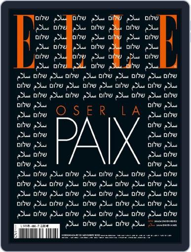 Elle France November 23rd, 2023 Digital Back Issue Cover
