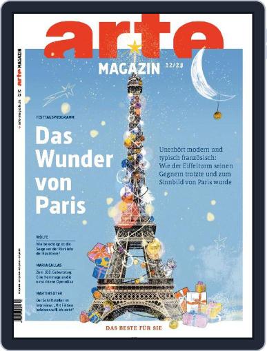 Arte Magazin December 1st, 2023 Digital Back Issue Cover