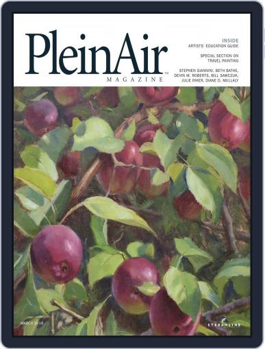 Pleinair February 1st, 2018 Digital Back Issue Cover