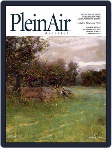 Pleinair August 1st, 2018 Digital Back Issue Cover