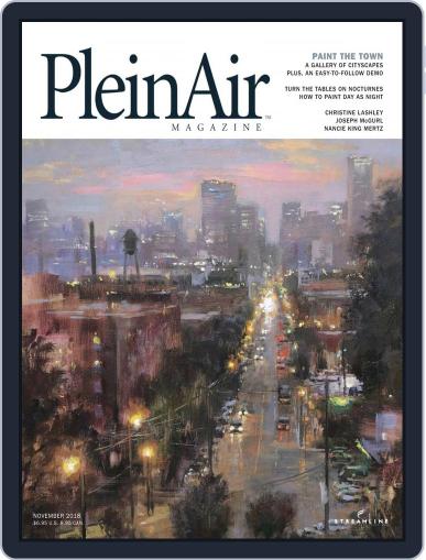 Pleinair October 1st, 2018 Digital Back Issue Cover