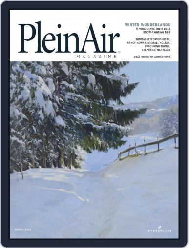 Pleinair February 1st, 2019 Digital Back Issue Cover