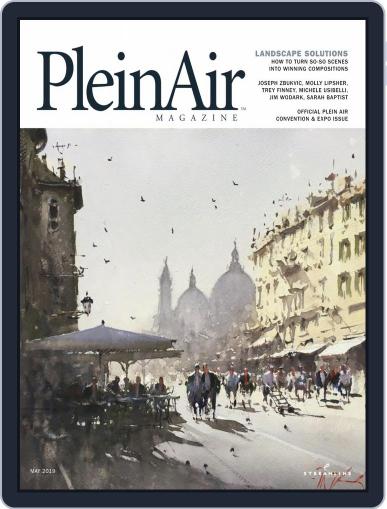Pleinair April 1st, 2019 Digital Back Issue Cover