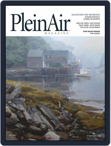 Pleinair July 1st, 2019 Digital Back Issue Cover
