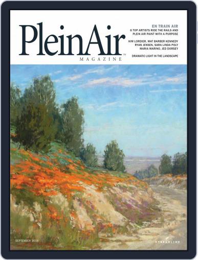 Pleinair August 1st, 2019 Digital Back Issue Cover