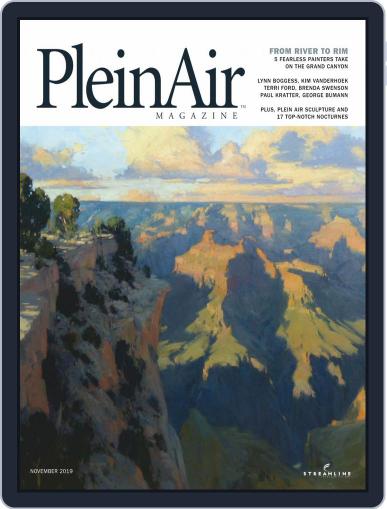 Pleinair October 1st, 2019 Digital Back Issue Cover