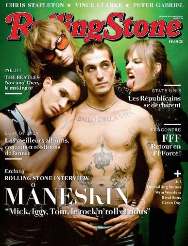 Rolling Stone France December 1st, 2023 Digital Back Issue Cover