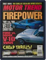 MotorTrend (Digital) Subscription                    September 1st, 1998 Issue