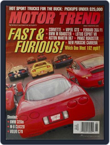 MotorTrend May 1st, 1998 Digital Back Issue Cover