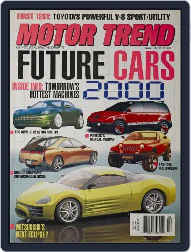 MotorTrend April 1st, 1998 Digital Back Issue Cover