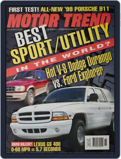 MotorTrend November 1st, 1997 Digital Back Issue Cover