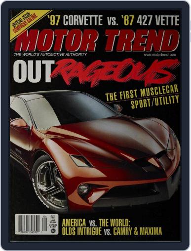 MotorTrend April 1st, 1997 Digital Back Issue Cover