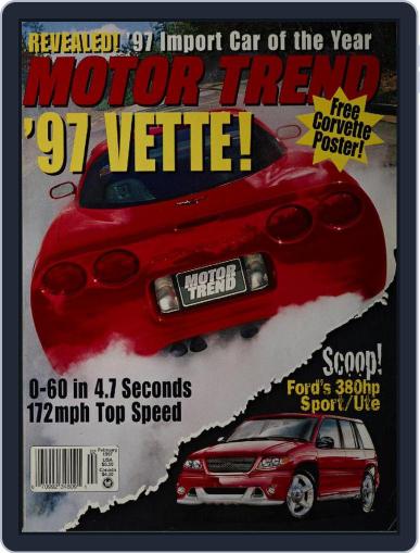 MotorTrend February 1st, 1997 Digital Back Issue Cover